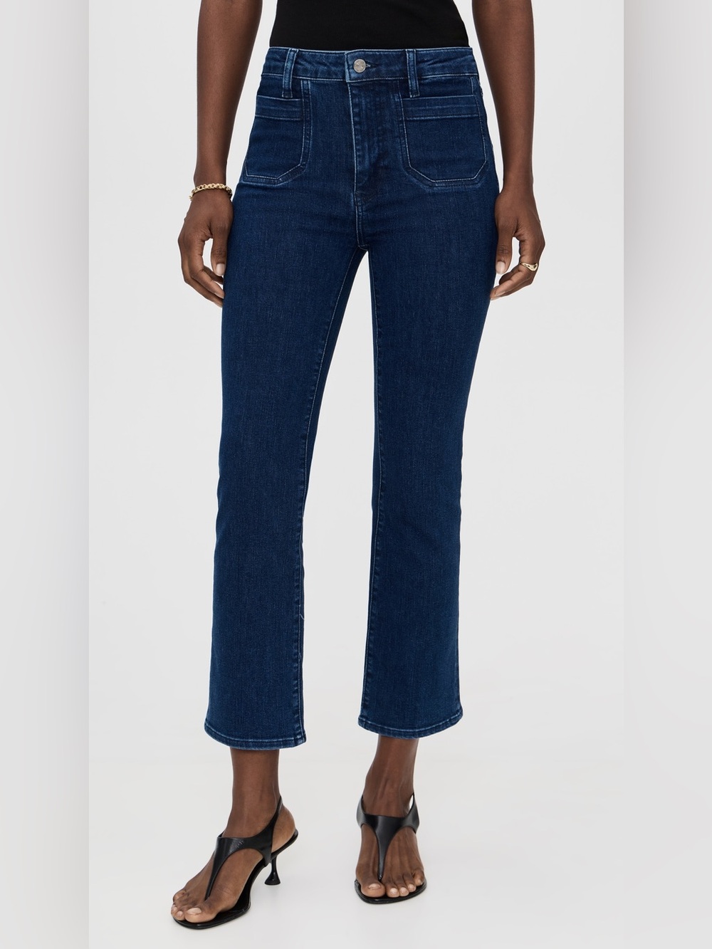FRAME • Reboot High Rise Crop Modernist pocket Jeans in Jest size 26 - Picture 2 of 10